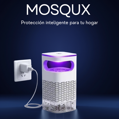 Mosqux® Smart UV — Lámpara Anti-Mosquitos Sin Químicos