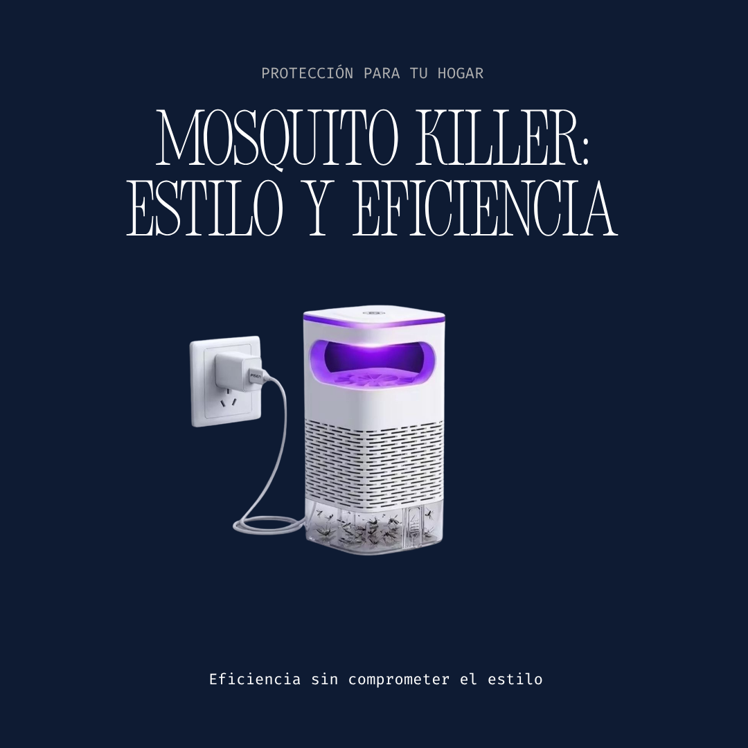 Mosqux® Smart UV — Lámpara Anti-Mosquitos Sin Químicos