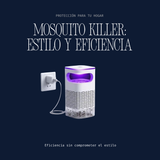 Mosqux® Smart UV — Lámpara Anti-Mosquitos Sin Químicos